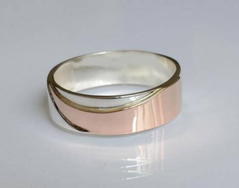 

Обручальное кольцо из серебра Обр15 15