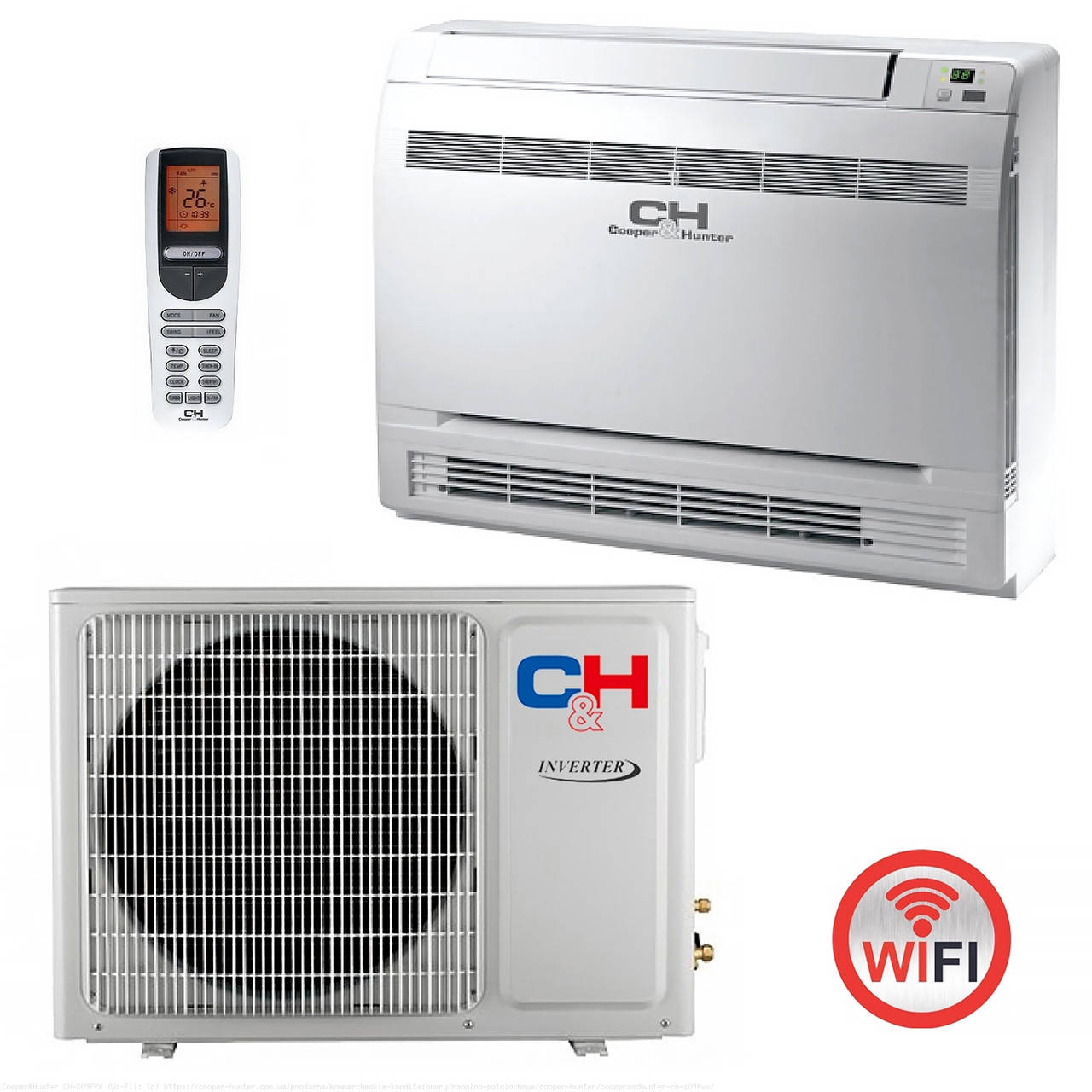 

Кондиционер Cooper&HunterCH-S12FVX-NG (WIFI) напольный сплит система инвертор
