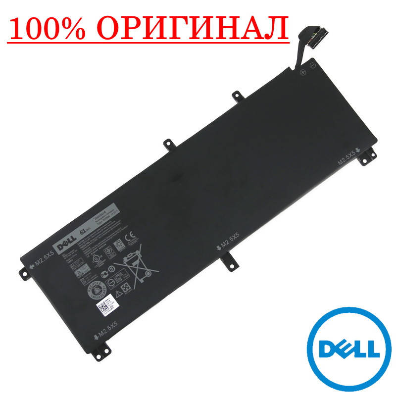 

Оригинальная аккумуляторная батарея для ноутбуков Dell - T0TRM, TOTRM (11.1V 61Wh) - Аккумулятор, АКБ, Черный