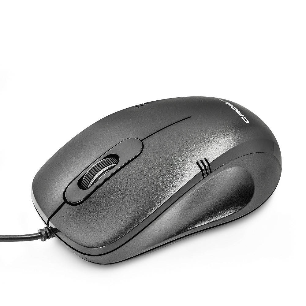 

Мышка Crown CMM-501 Silent Black, Черный