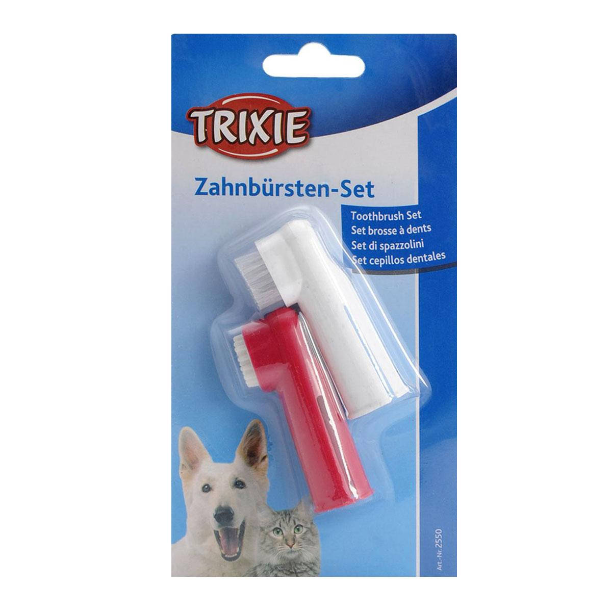 

Набор для чистки зубов, 2 шт Trixie