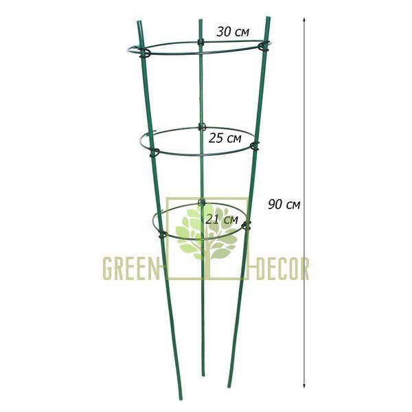 

Поддержка для растений 3 кольца 90 см