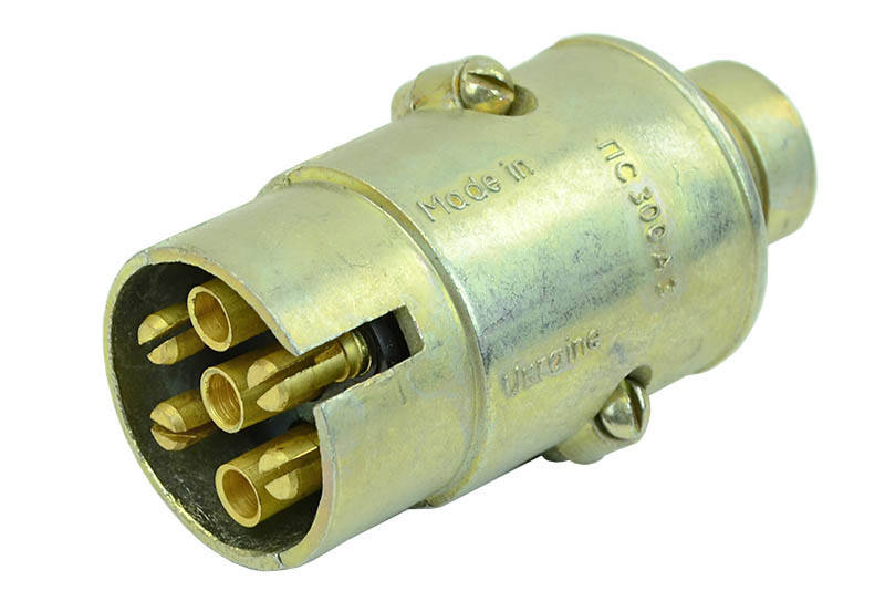 

Разъём прицепа папа (силумин)