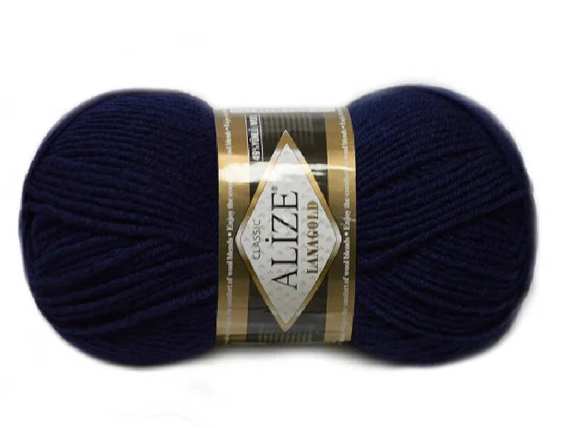 

Alize Lana Gold, Чернильный №590, Синий