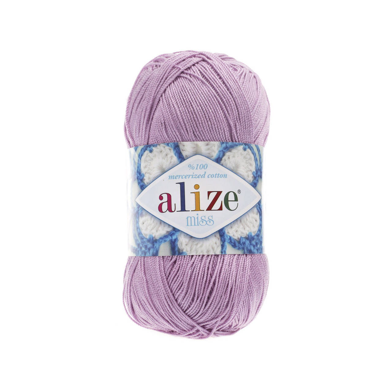 

Пряжа Alize Miss 474 лиловый, Фиолетовый