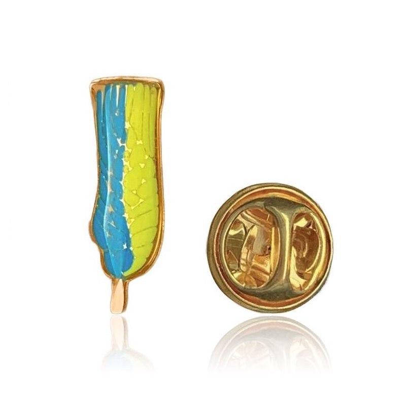 

Брошь-значок BROCHE Колосок флаг Украины разноцветная BRGV112615