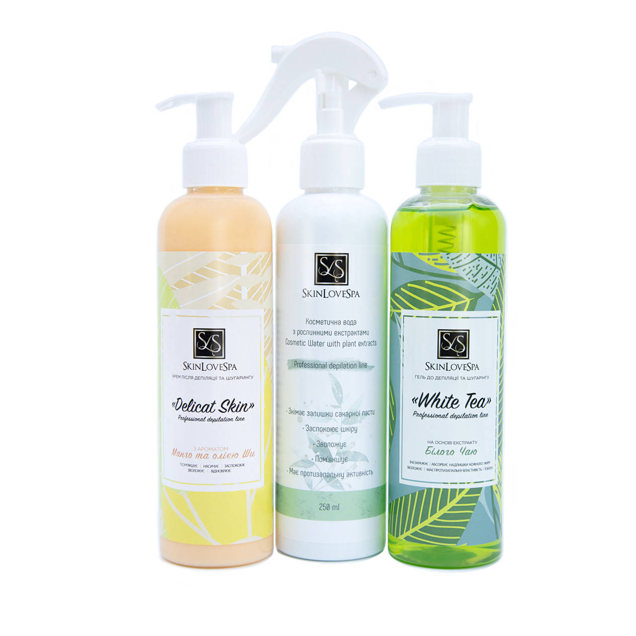 

Набор для депиляции (до/после) ТМ SkinLoveSpa