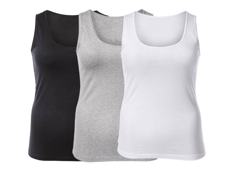 

ESMARA® Lingerie PURE COLLECTION женская майка 40-44, Разные цвета
