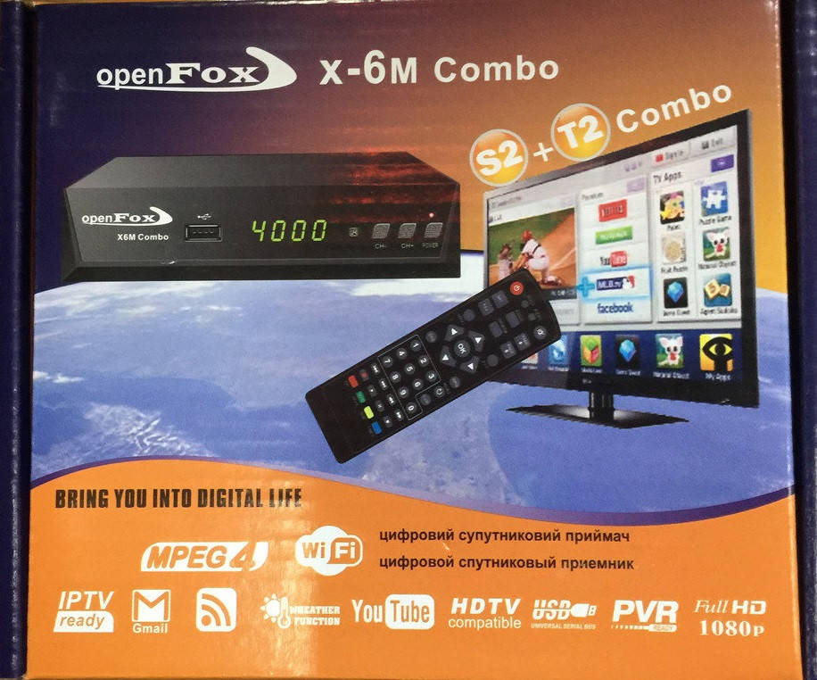 

OpenFox X-6m Combo HD DVB-S2/T2