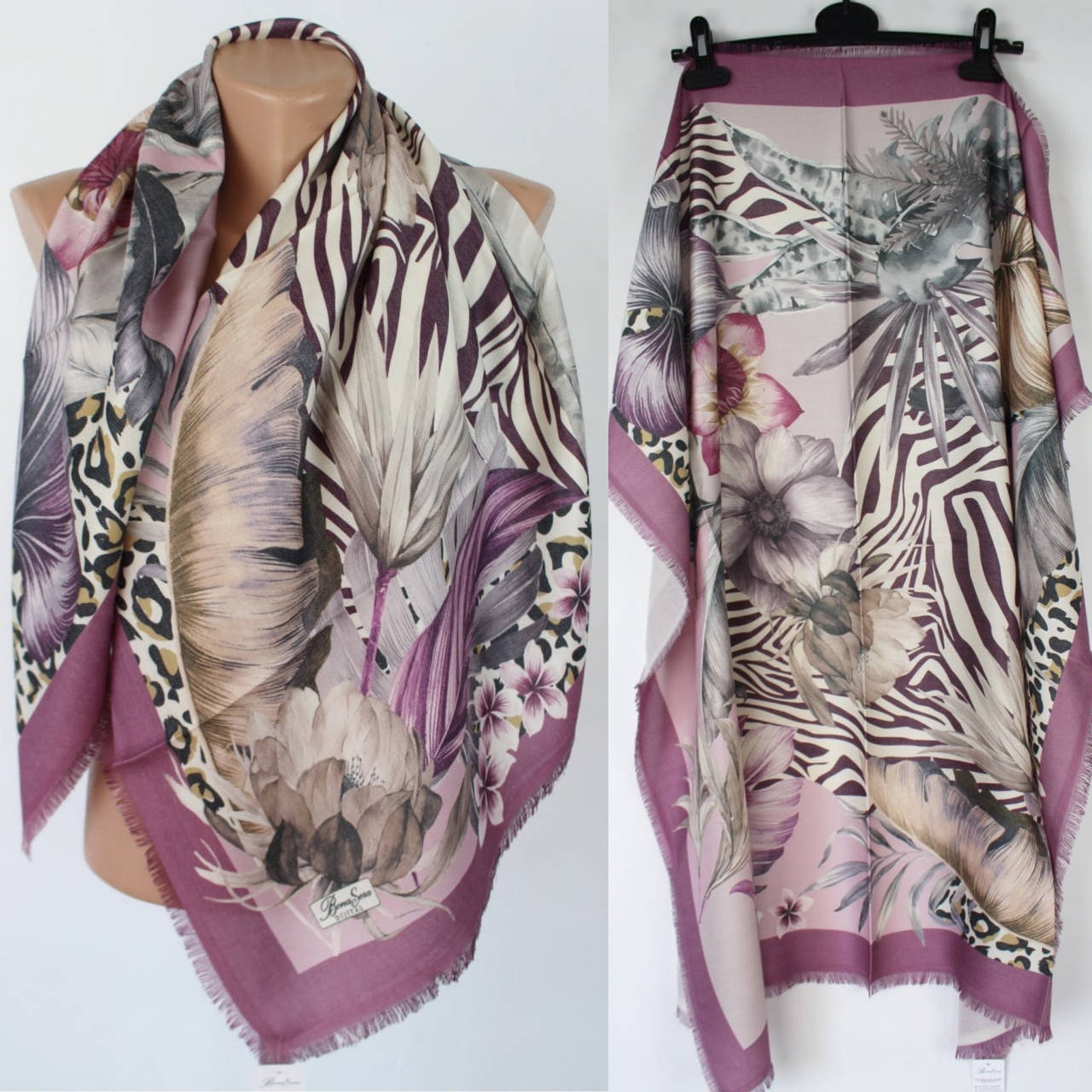 

Хустинка жіноча Bona Sera елітна турецька 207003