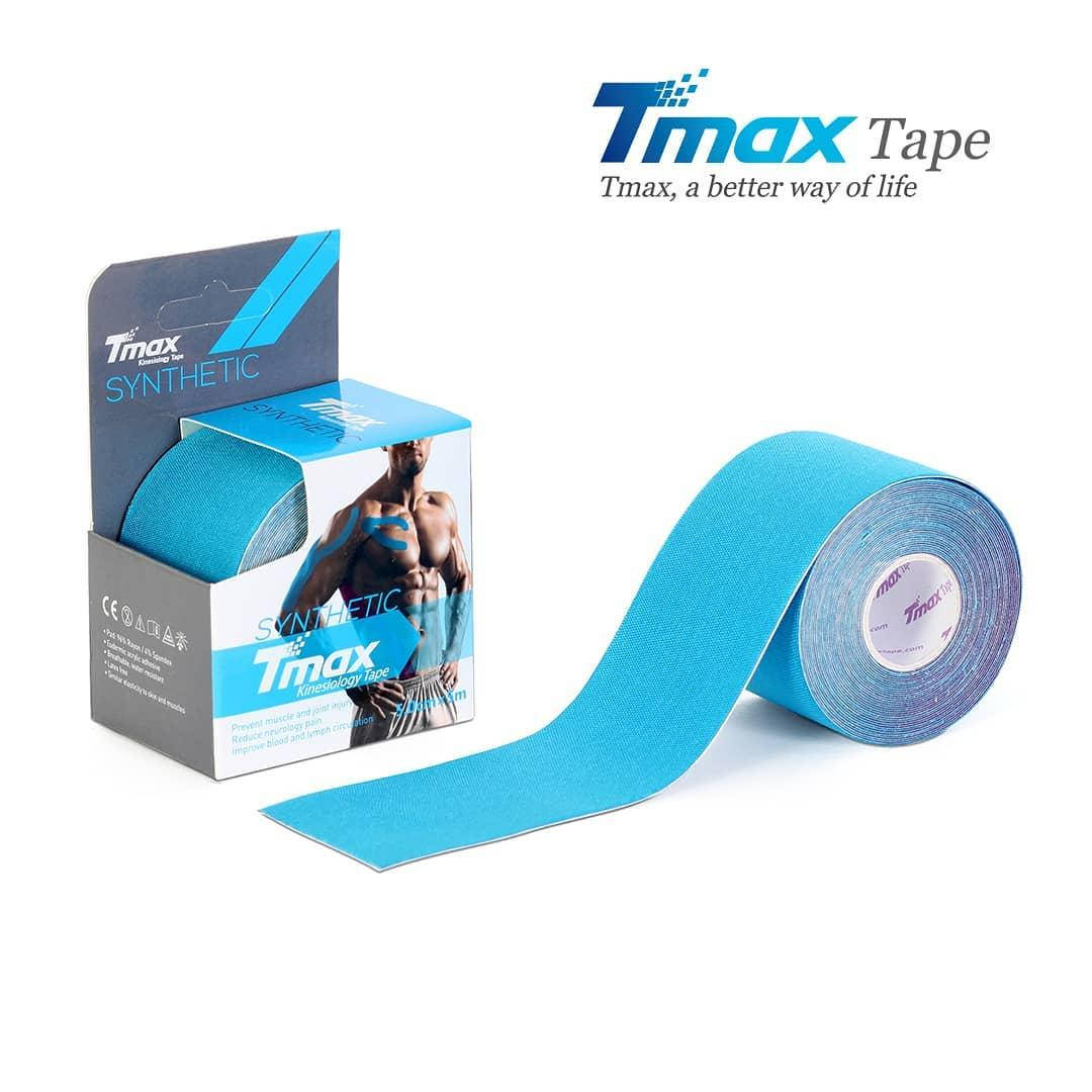 

Кинезио тейп Tmax Rayon Tape 5cm X 5m (голубой)