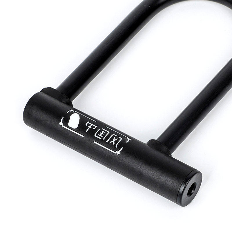 

Al Замок велосипедный West Biking 0705046 Black с ключом противоугонный велозамок