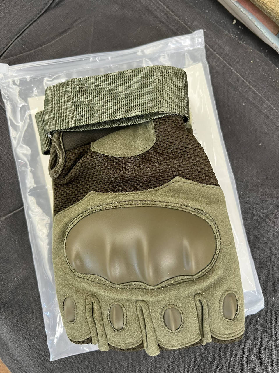 

Тактические беспалые перчатки : XL, L