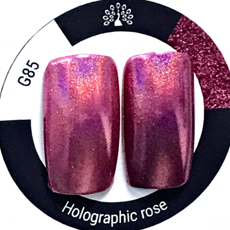 

Втирка для ногтей Holographic rose Global Fashion