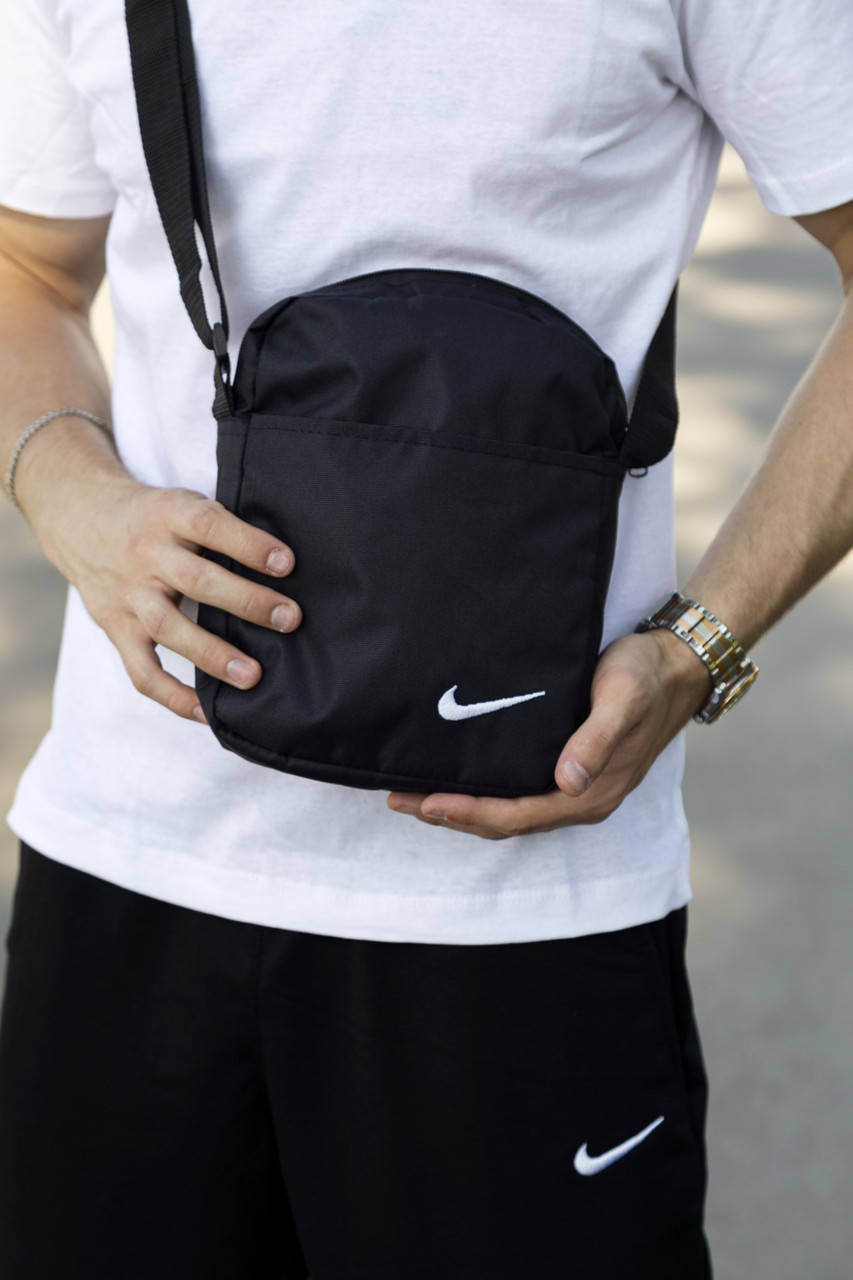 

Барсетка Nike мужская черная Wear, Черный