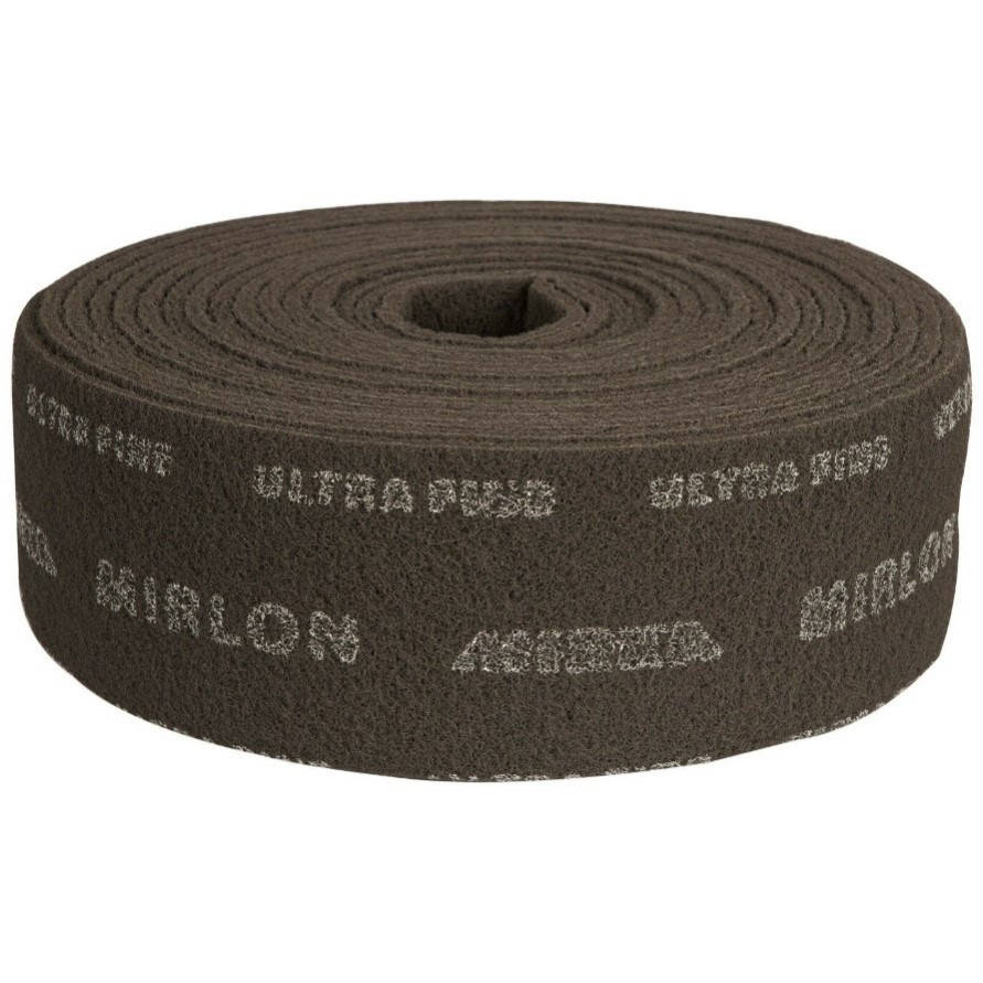 

Скотч-брайт в рулоне Mirka Mirlon UF 1500 115 мм x 10 м темно-серый