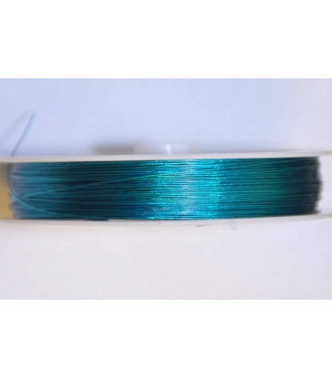 

Проволока для рукоделия (0,3 мм) в котушке 30 м. (морская волна)