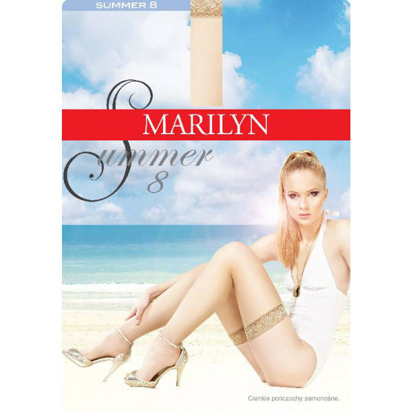 

Чулки женские MARILYN SUMMER 8 ден 3/4 черный