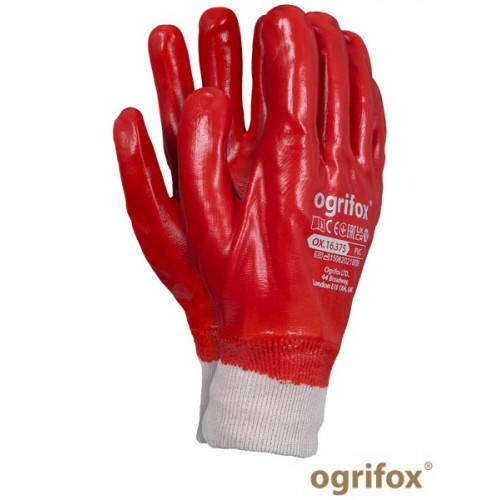 

Перчатки рабочие Ogrifox Польша OX-PVC