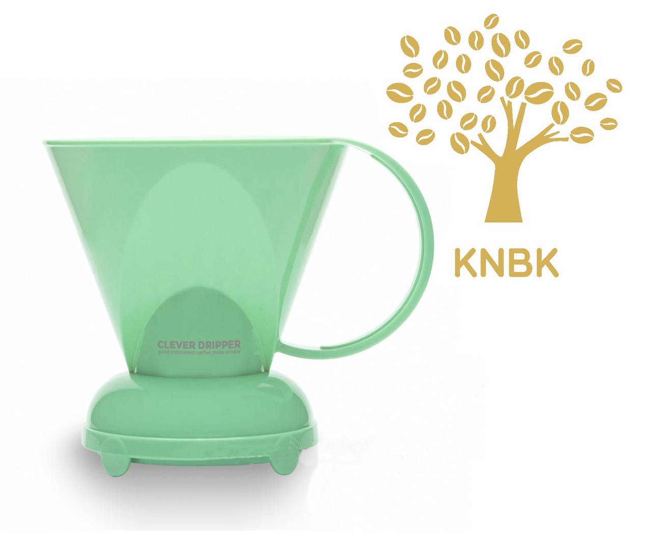 

Пуровер Клевер Mr Clever Dripper 530 мл. Зеленый крем, Зелёный