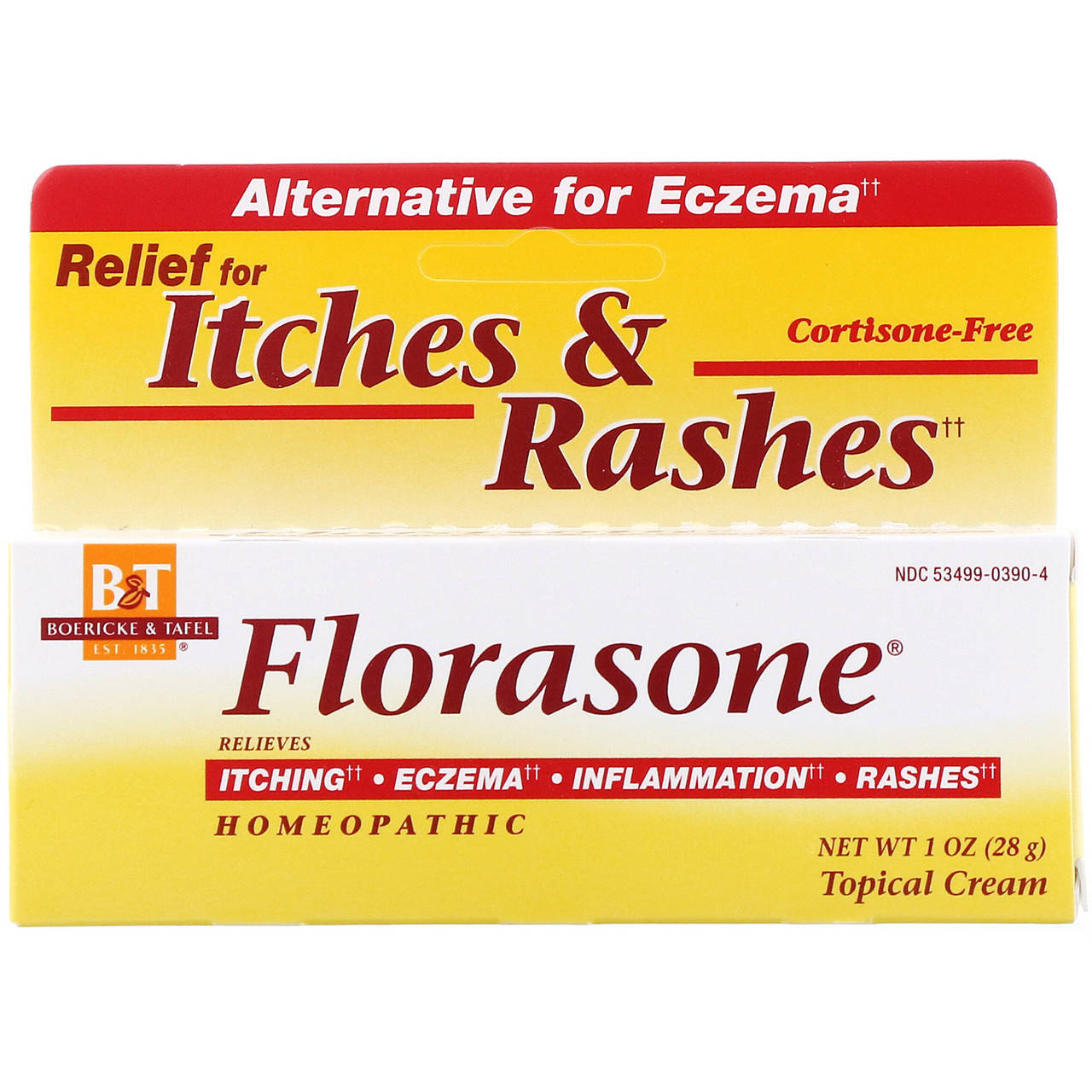 

Boericke Tafel, Florasone Topical Cream, 1 oz (28 g)