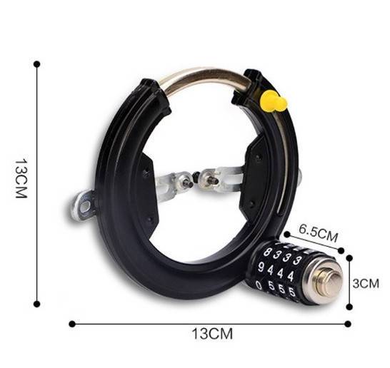 

Велосипедный замок Блокиратор колеса Rarelock ms530 Кодовый