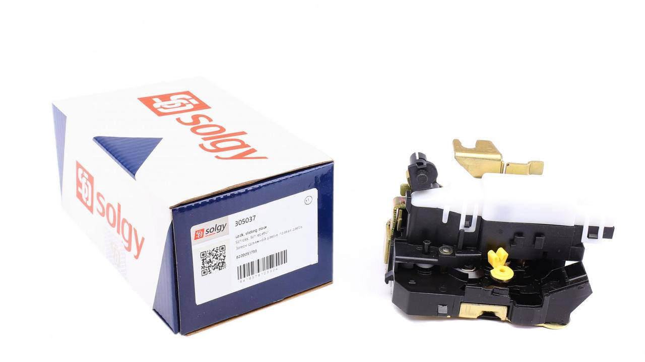 

Замок двери боковой сдвижной (правой/электрический) Renault Kangoo 97-07 (305037) SOLGY