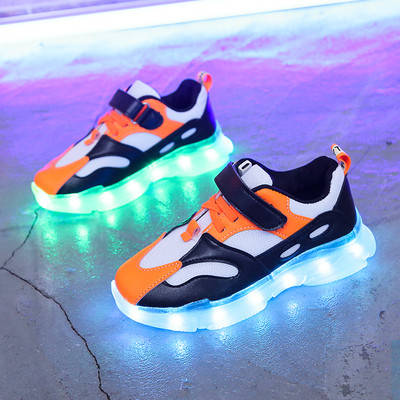 

Кроссовки детские с подсветкой на юсб подзарядке