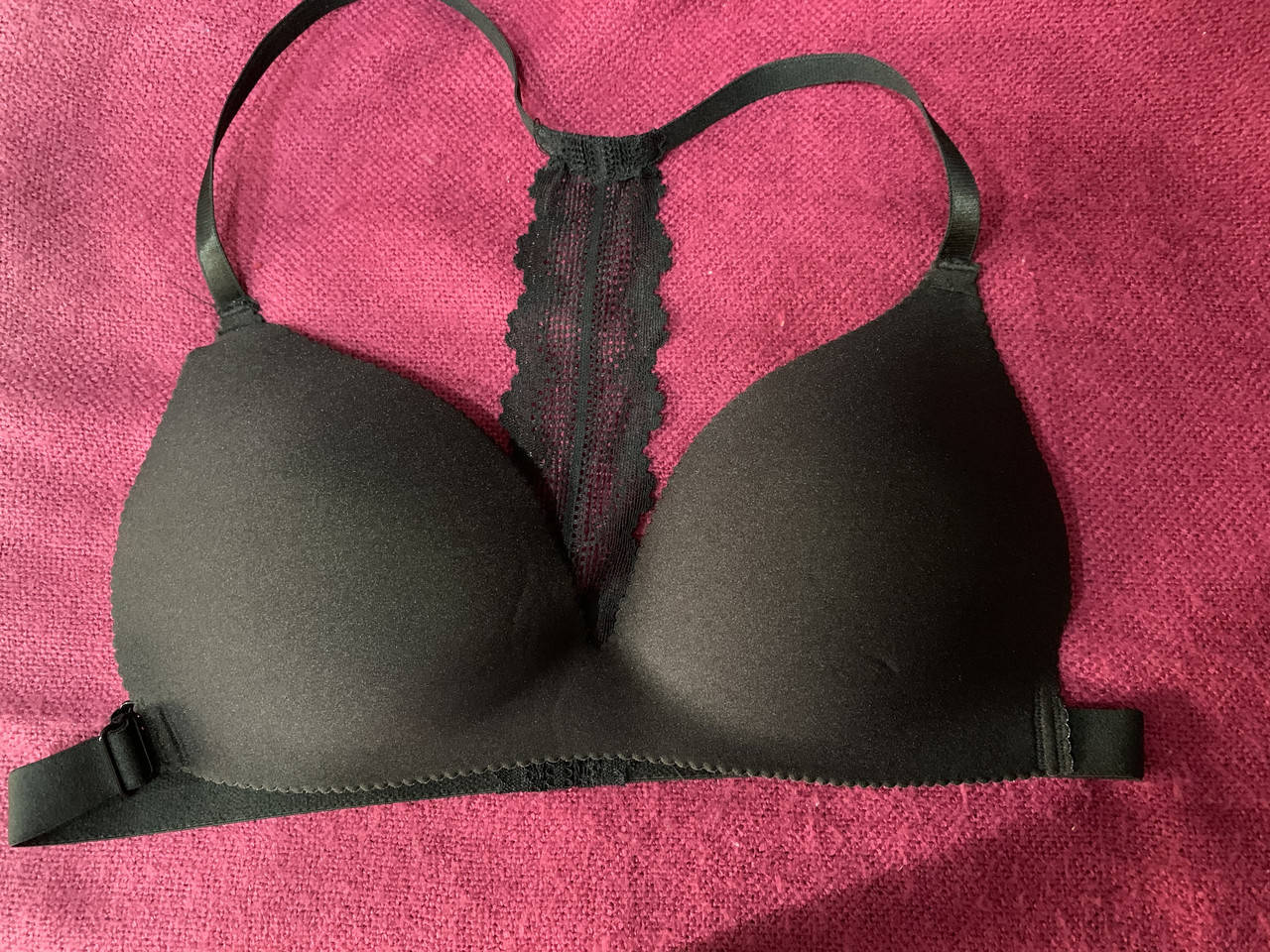 

Бесшовный бралет, бюстгальтер,чашка А, Черный