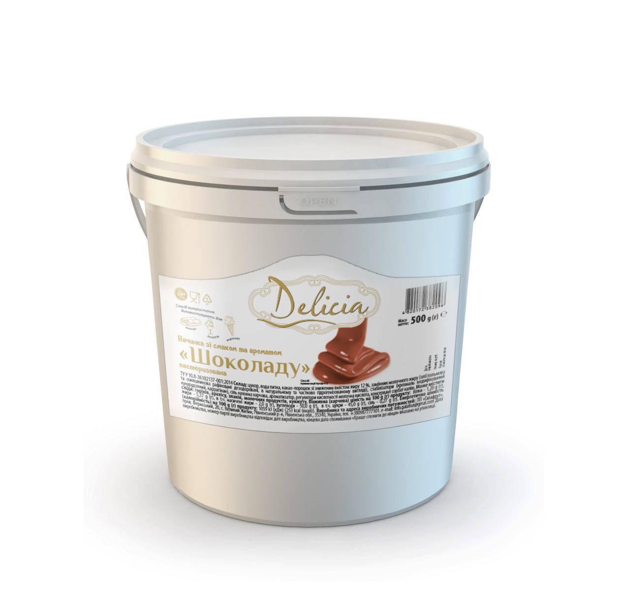 

Крем Шоколадный Delicia 500 г