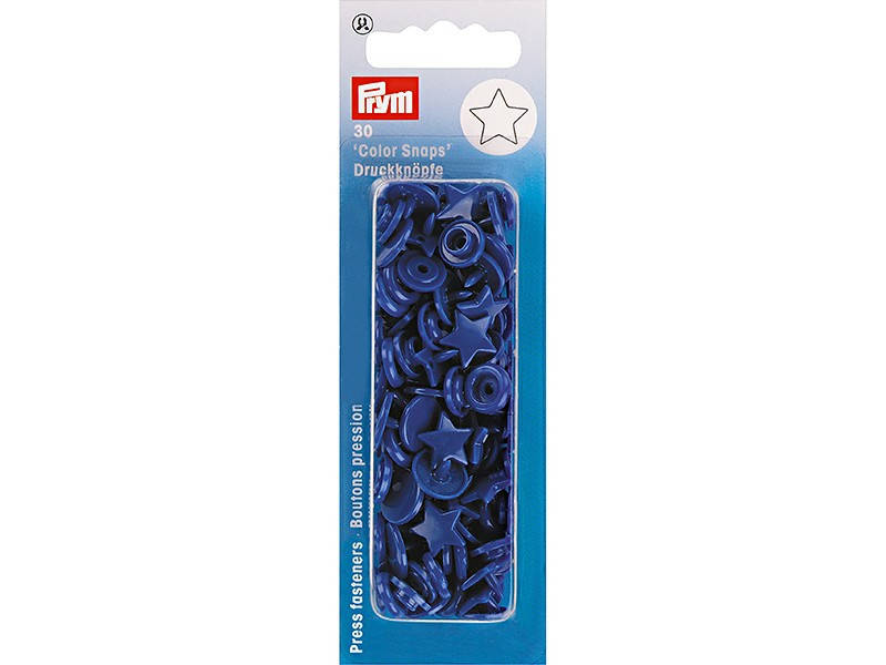 

Кнопки Color Snaps звезда синие PRYM 393216