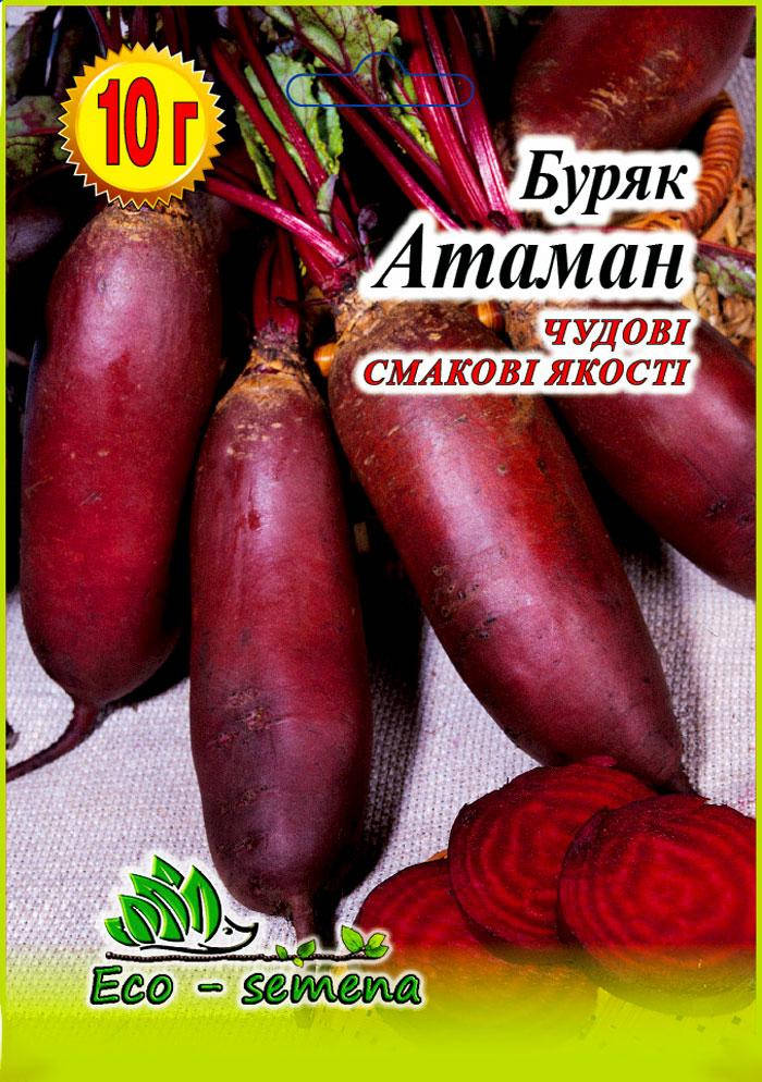 

Eco-semena. Семена Свекла столовая Атаман, 10 г