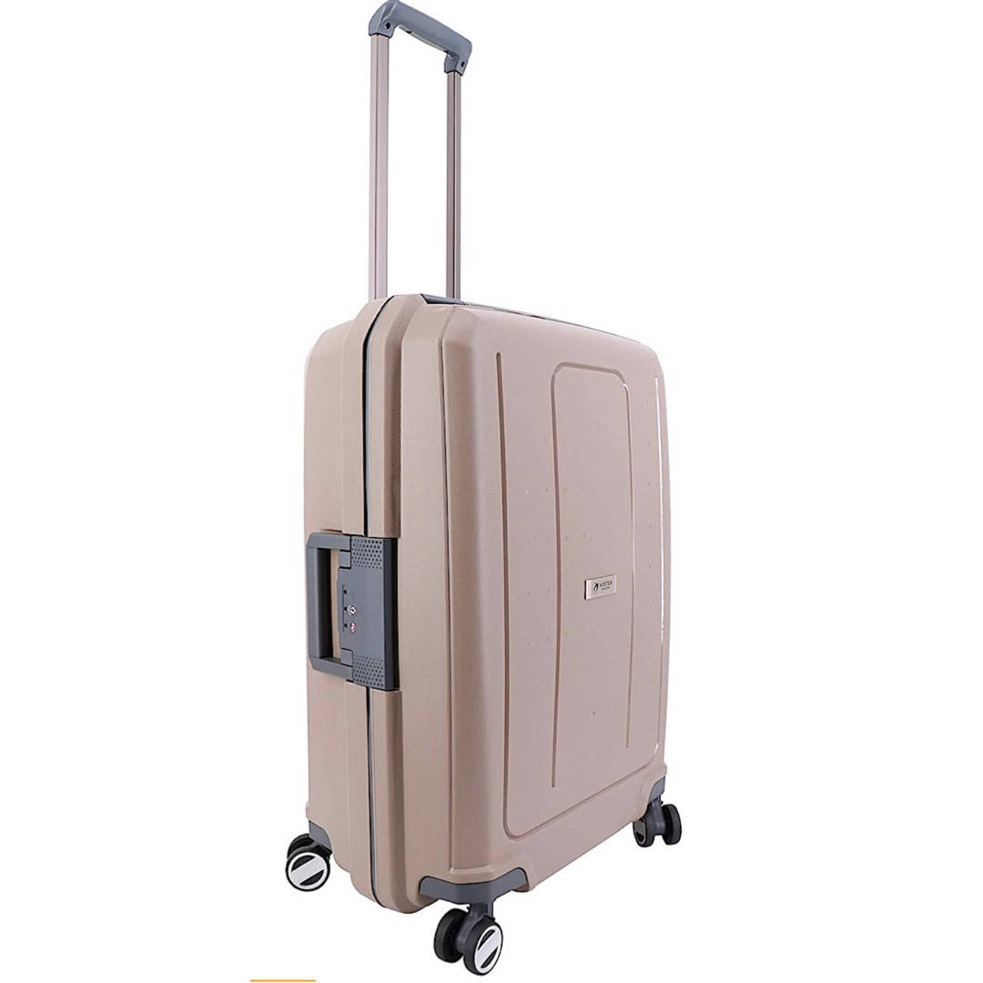 

Чемодан Франция полипропилен  M бежевый | 65х46х27 см | 70 л | 4 кг | Airtex 226