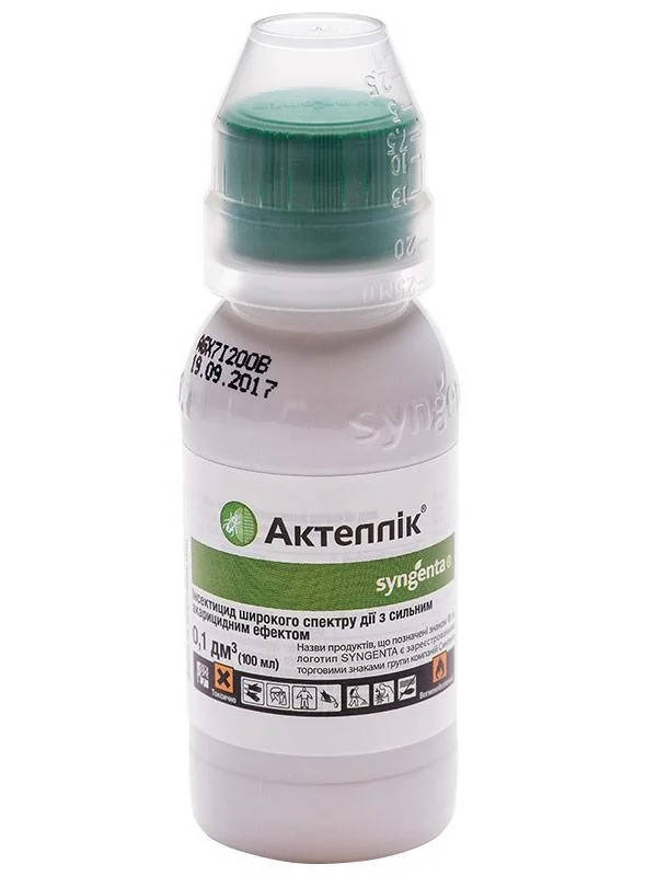 

Актеллик от насекомых и клещей Syngenta Швейцария оригинал 100 мл