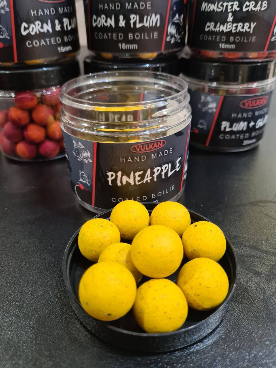 

Пылящие бойлы Vulkan Pineapple (Ананас) 16 mm