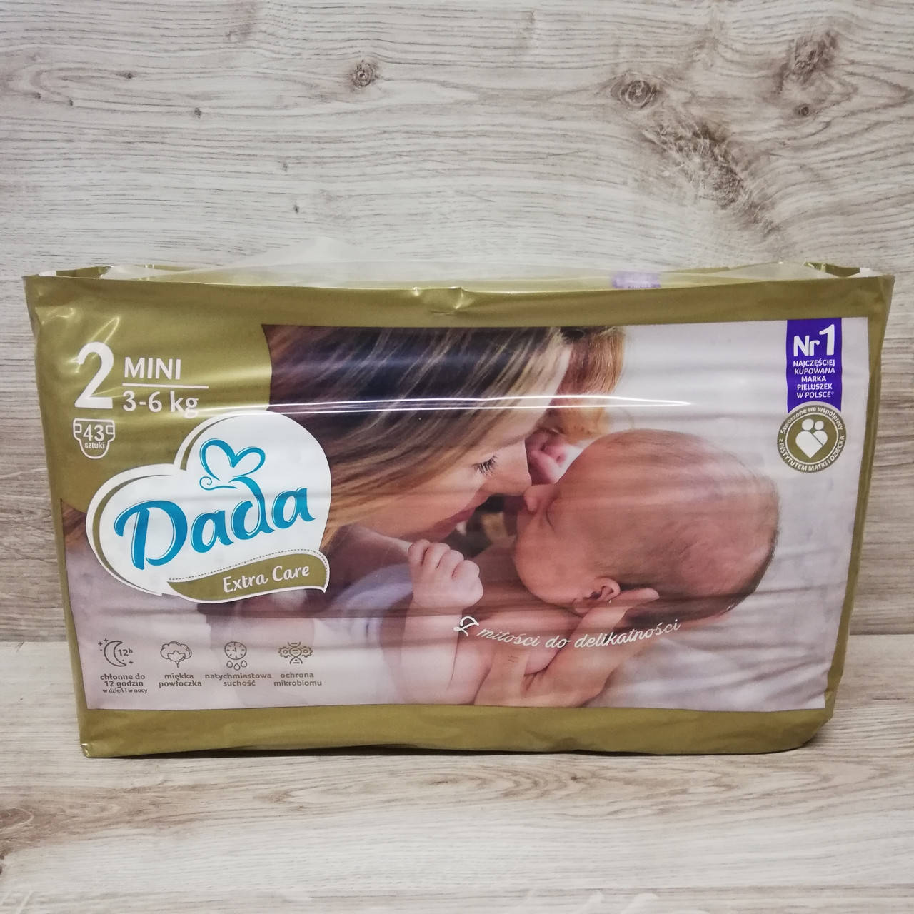 

Подгузники Dada Extra Care 2 Mini (3-6 кг), 43 шт