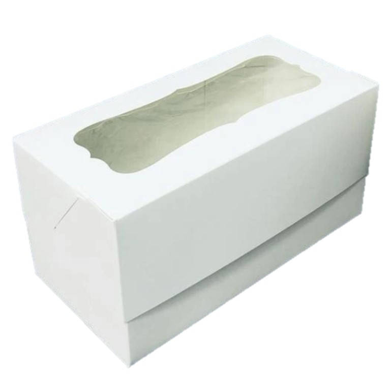 

Коробка на 2 капкейка с окном (170х85х90)