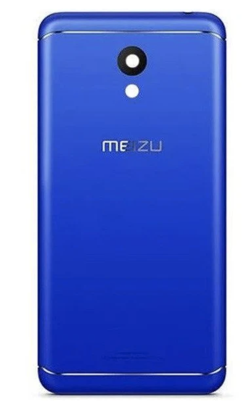 

Задняя крышка Meizu M6 Note, синяя, оригинал (Китай) + стекло камеры, Синий