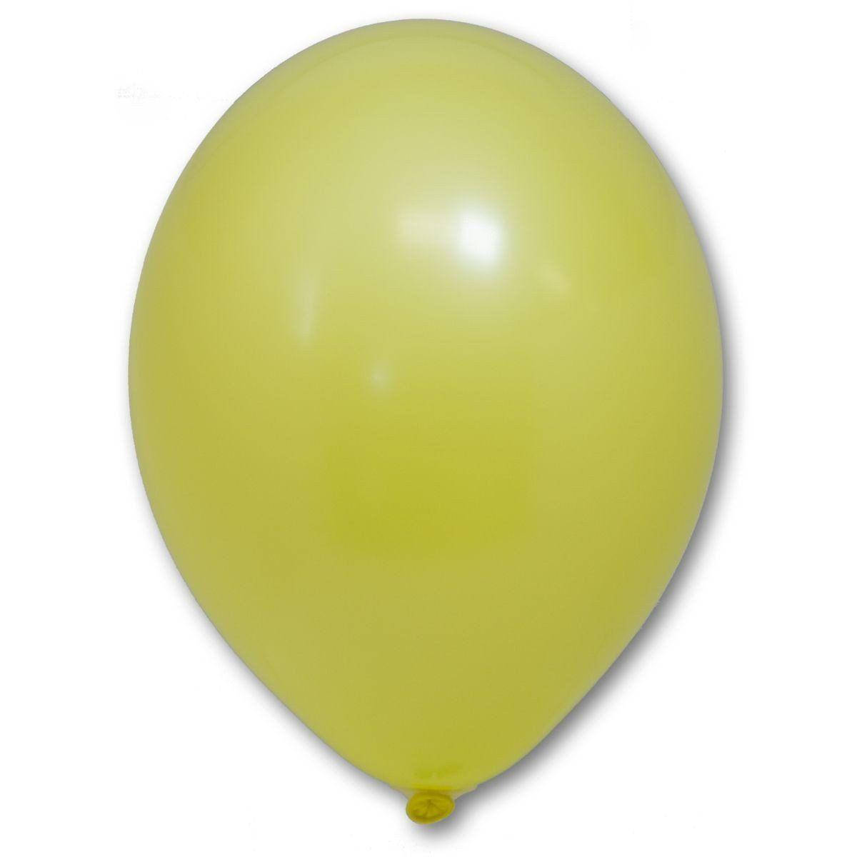 

Латексный шар без рисунка BELBAL 85/006 пастель Желтый 10.5" 27 см