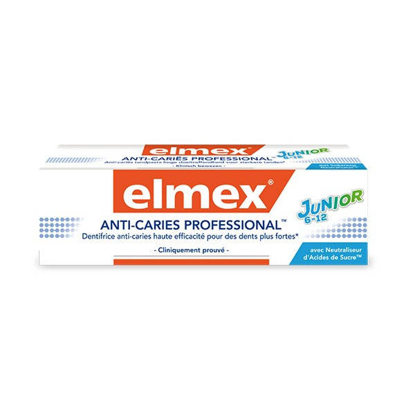 

Зубная паста для детей Elmex Anti-Caries Professional Junior джуниор, 75 мл