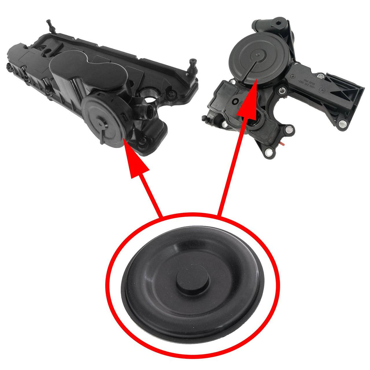 

Мембрана маслоотделителя VAG 1.8 / 2.0 / 2.5 TSI TFSI 06H103495