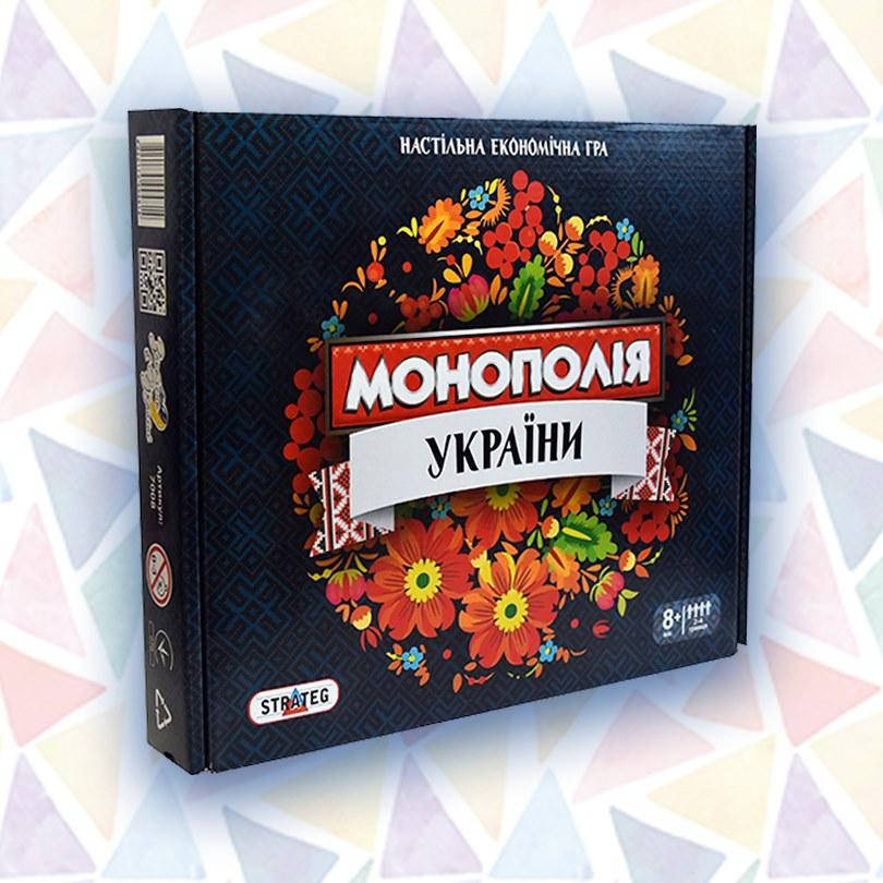 

Игра Монополія України 7008 Strateg, монополия