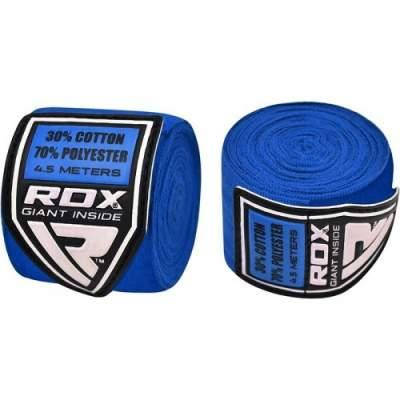

Бинты боксерские RDX Fibra Blue 4.5m
