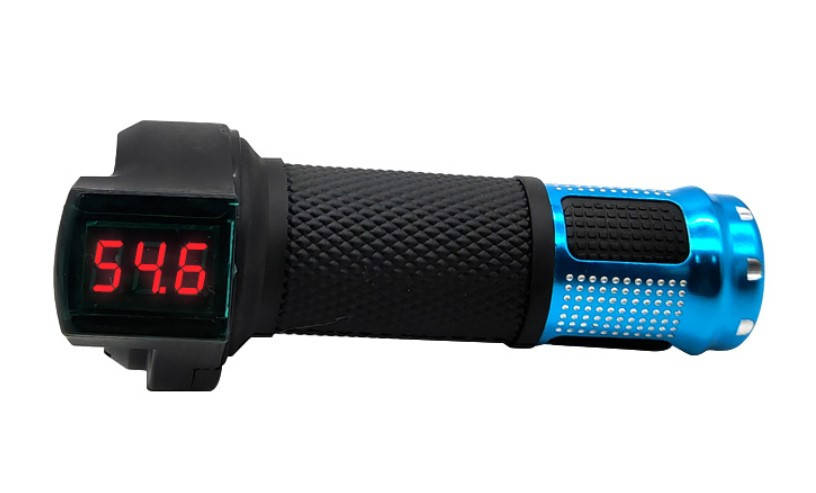 

Ручка газа для электровелосипеда 12-72V с вольтметром