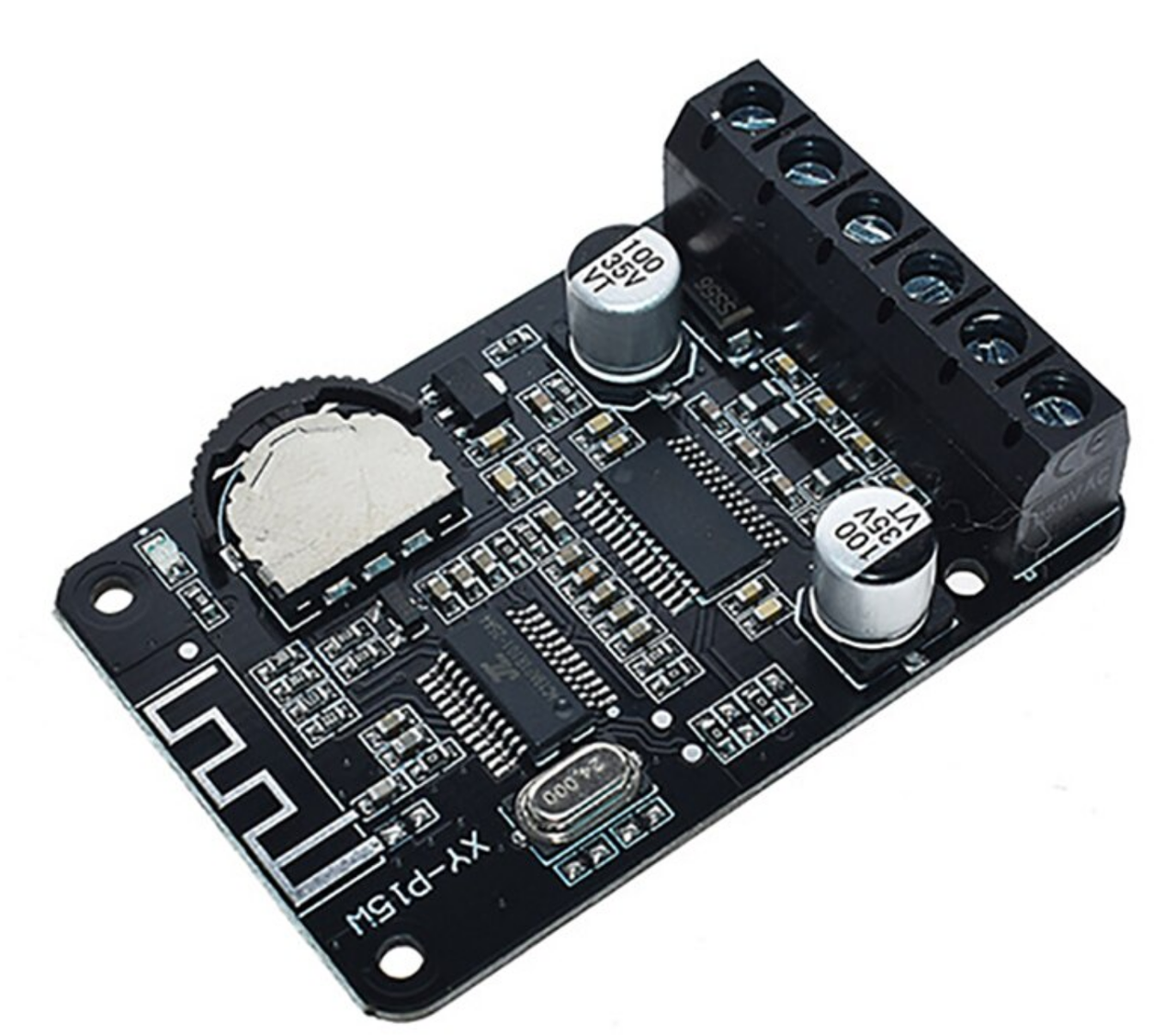 

Плата усилитель XY-P15W 2.0 стерео, 8-24 В, 10-30 Вт Bluetooth