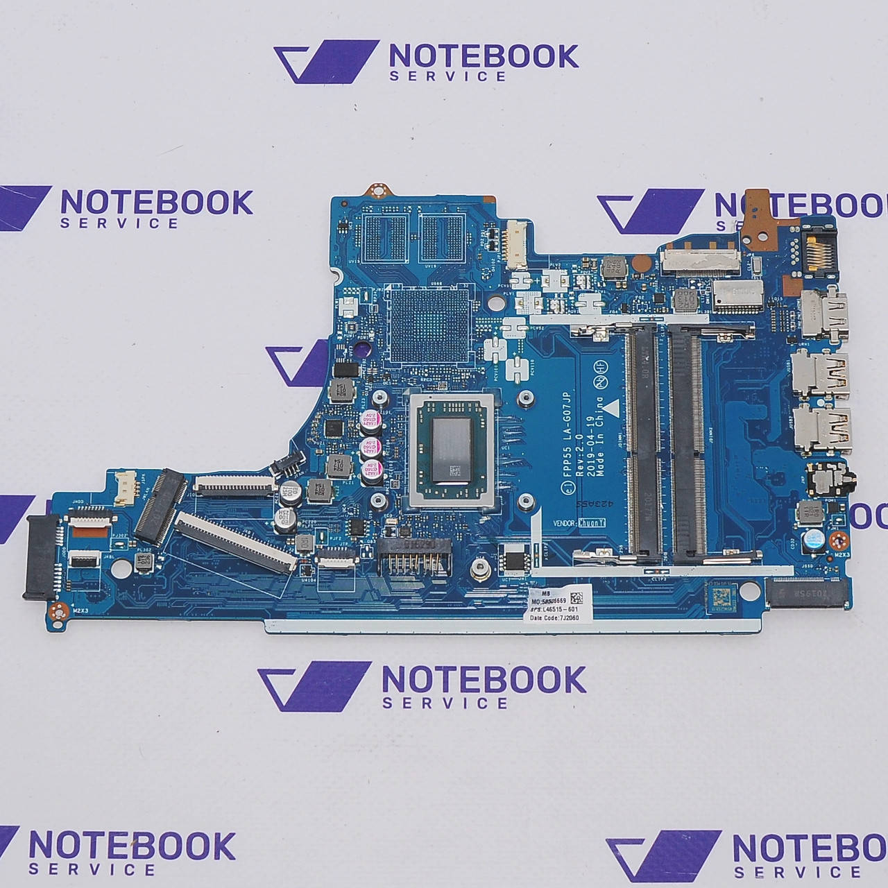 

Материнская плата HP 15-DB 15T-DB 15Z-DB 15-DX 255 G7 (FPP55 LA-G07JP L46515-601 / AMD Ryzen 5 3500U) Гарантия