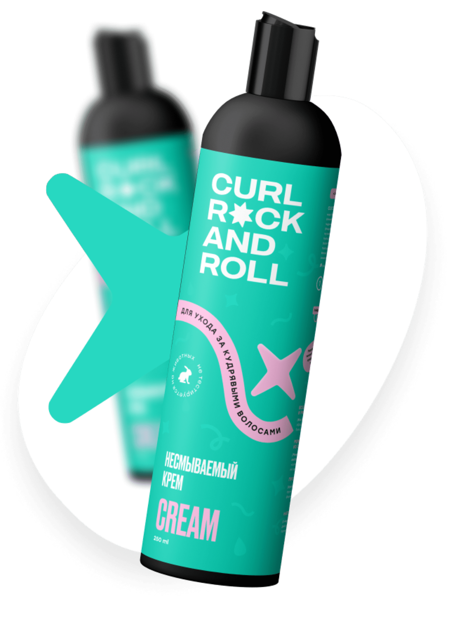 

Несмываемый крем для ухода за кудрявыми волосами Curl Rock and Roll