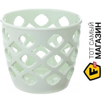 

Ceramika-Design Горшок керамический ВК-20 ажур круглый 1 л фисташковый