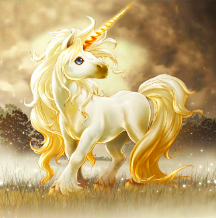 

Картина алмазная вышивка мозаика стразами Сказочный единорожка 30х30 см