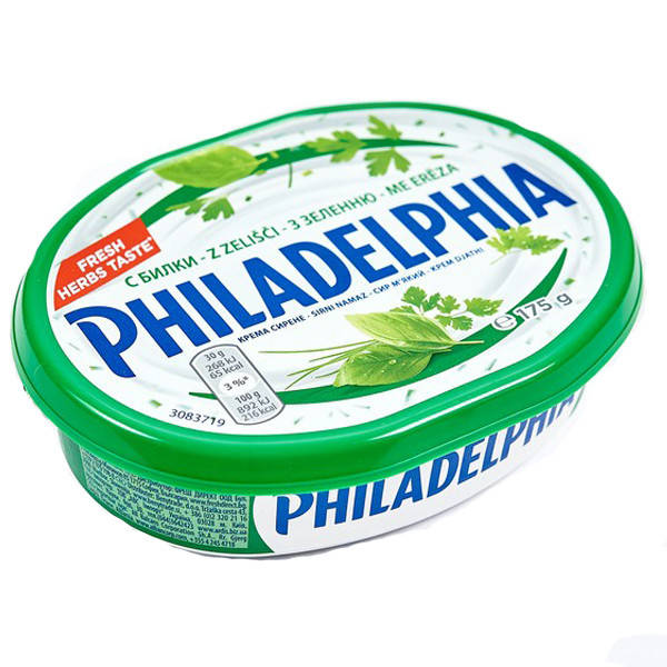 

Крем-сыр с зеленью "Philadelphia" 69% фасовка 0.175 kg